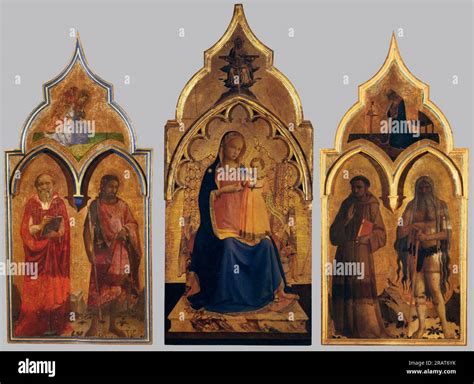 San Francesco Altarpiece: A Glimpse into Florentine Gothic Majesty and Profound Religious Devotion