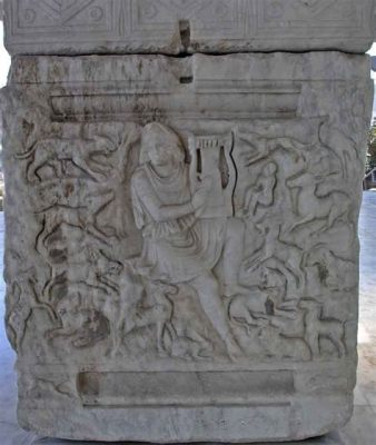 Sarcophagus with Orpheus and Eurydice? A Triumphant Display of Roman Narrative Painting and Exquisite Marble Carving!