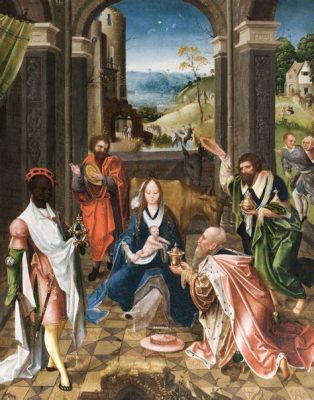  The Adoration of the Magi – En mystisk och fascinerande skildring av tro och kunglig hyllning