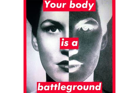  Untitled (Your body is a battleground) - En kraftfull kritik av kvinnors förtryck